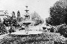 View of University Avenue 1890, the fountain was replaced with the statue of Sir John A. MacDonald